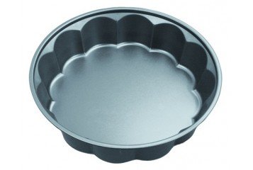 Tortiera In Alluminio Antiaderente 99,5%. Prodotto Di Altissima Qualità, Materiale In Conformità Alle Normative Per L'Utilizzo Al Contatto Con Gli Alimenti. Con Pratico Appendibile.
