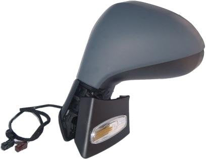 CG94 RETROVISORE ELETT. Term. Rib. Destro [Lato Passegero] per Auto: 207 - Calotta da VERNICIARE - MOD. 3/5 Porte - con SONDA