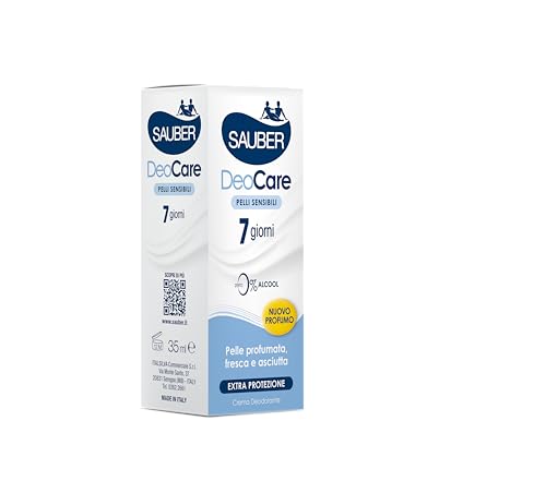 Sauber Deodorante Crema Deocare, 35ml