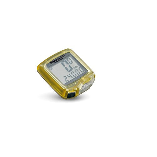 Bottari 96991, Ciclocomputer Unisex-Adulto, Giallo, Unica