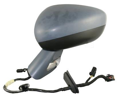CG94 RETROVISORE ELETT. C/Fan Sinistra [Lato Guida] per Auto: C3 - Base E Calotta da VERNICIARE - 5PIN
