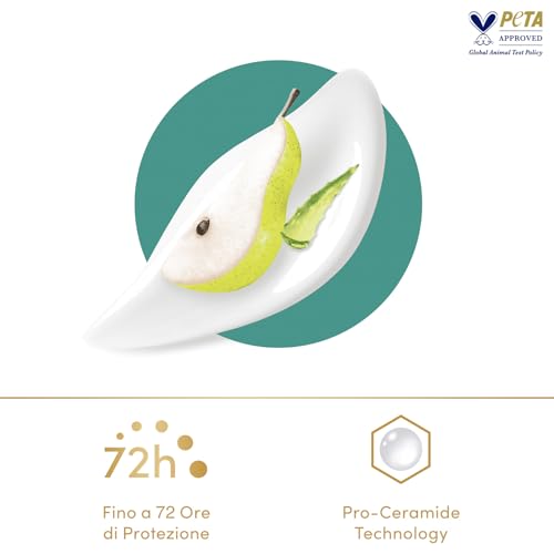 Dove, Deodorante Roll On Advanced Care Pera e Aloe, Deodorante Antitraspirante, Formula Delicata Con Tripla Azione Idratante, Protezione Fino a 48 Ore, Deodorante Uomo e Donna, 50 ml