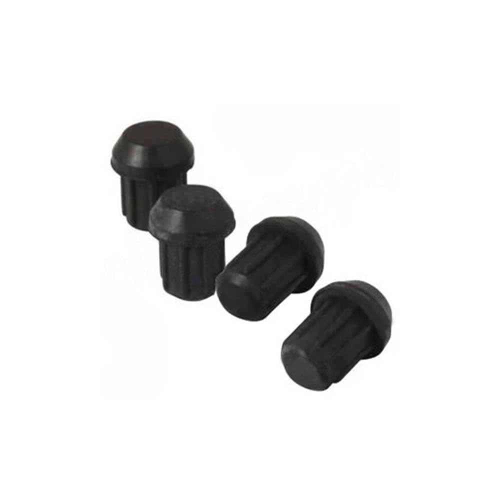 CG94 - Kit 4 Gommini Antigraffio Compatibili con Griglia Piano Cottura Fo!ster | Adattabili ai Modelli 9606910, 7066042, N7066V | Protezione e Durabilità, Nero