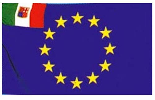 BANDIERA UE Italia 30 X 45 CM