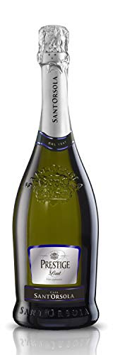 Casa Sant'Orsola - Vino Cuvèe Prestige Blanc de Blancs Extra Dry 11%, da Prestigiosa Uva Bianca Italiana, Gusto Secco con Note Fruttate, 6x750 ml