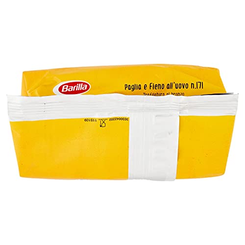 Barilla Pasta all' Uovo Le Emiliane Paglia e Fieno, 250g