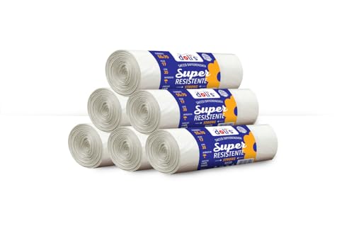 Sacchi Spazzatura per Raccolta Differenziata, Super Resistente, Antigoccia e Antiforo, per Bar, Ristoranti, Aziende e Condomini, 100% riciclabile