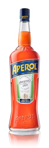 Aperol - Aperitivo Alcolico a Base di Erbe, Radici e Arance Dolci e Amare, 11% Vol, Bottiglia in Vetro da 3 lt
