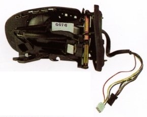 CG94 RETROVISORE ELETT. Term. C/Mem. C/Cablaggio Sinistra [Lato Guida] per Auto: Classe C W203 - Calotta Non Disponibile - 11 Pin - Vetro ASF.