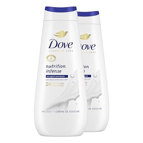 Dove Crema doccia Advanced Care, Nutrition Intense, confezione da 2 x 400 ml