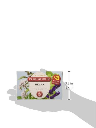 Pompadour Tisana Relax, 18 Filtri, 36g