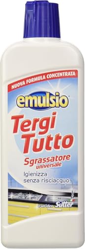 Emulsio 0262813 Tergitutto Sgrassatore Liquido Universale, Concentrato, 375 ml