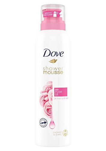 Dove Mousse Doccia Olio di Rosa, 200 ml