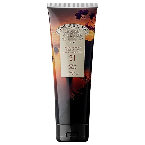 Compagnia delle Indie - Docchia Schiuma Profumato - Docchia Schiuma Donna - Docchia Schiuma Uomo - Docchia Schiuma per Pelli Sensibili - Formato 250 ml