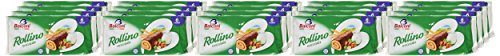 Balconi Rollino Nocciola - 222 gr, Confezione da 20 Pacchi da 6 Merendine