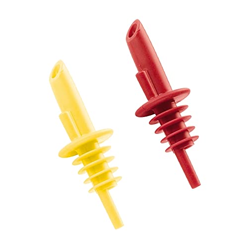 Tescoma Set di 2 Tappi versatori in plastica, Multicolore, 2 unità