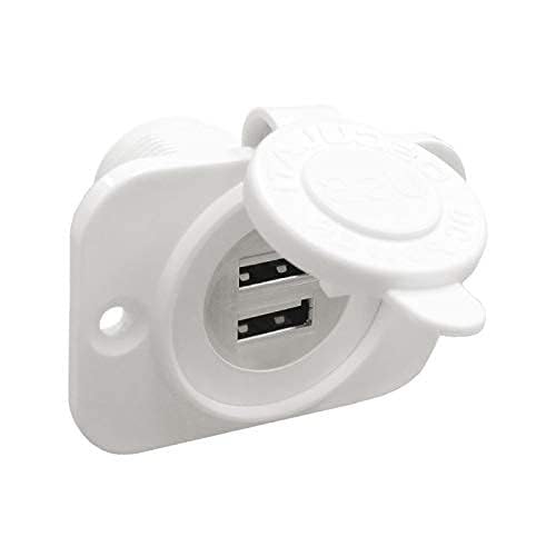 OSCULATI Presa Incasso Doppia USB Bianca