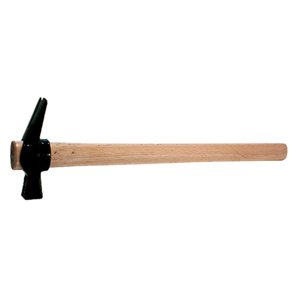 Martello Carpentiere Testa In Acciaio Temprato. Manico Legno Verniciato.