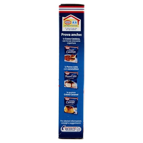 Cameo Preparato per Panna Cotta con Caramellato, Dessert Facile da Preparare, Contiene lo Stampo per la Cottura 1 Busta di Preparato e 1 Busta di Caramellato, Astuccio da 6 Porzioni, 97 g