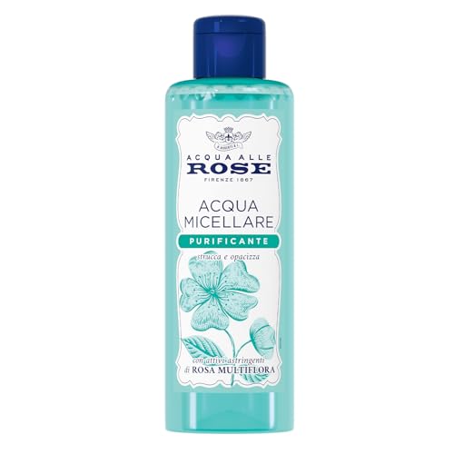 Acqua alle Rose, Linea Viso Purificante per Pelli con Imperfezioni, con Attivi Astringenti di Rosa Multiflora per Opacizzare