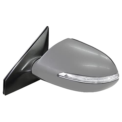 RETROVISORE ELETT. Term. Rib. C/Fan. Destro [Lato Passegero] per Auto: SPORTAGE - Calotta da VERNICIARE