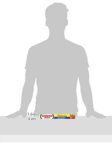 Domopak - Pellicola Ultraderente, Conserva E Protegge I Cibi - 15 Metri - [confezione da 12]