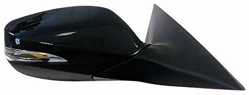 RETROVISORE ELETT. TERM. C/FAN Sinistra [Lato Guida] Per Auto: VELOSTER 2011 - CALOTTA NERA