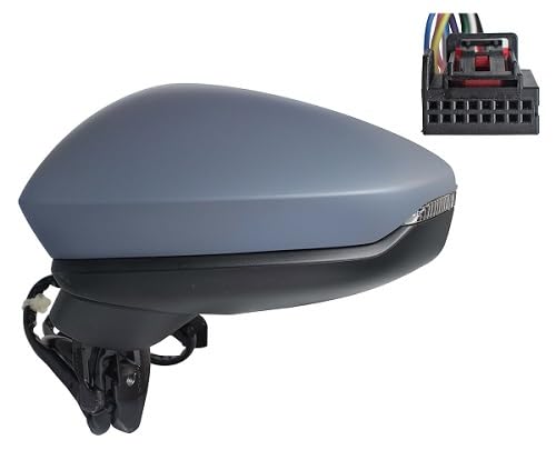 CG94 - RETROVISORE | AU. A3 2020 4/5 P. ELETT. TERMICO C/FAN. A LED C/PRIMER 6PIN ASF. SX