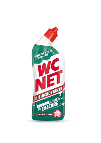 Wc Net - Disincrostante Disinfettante Gel per Sanitari e Superfici, Pulitore Liquido per Wc, 700 ml x 3 Confezioni