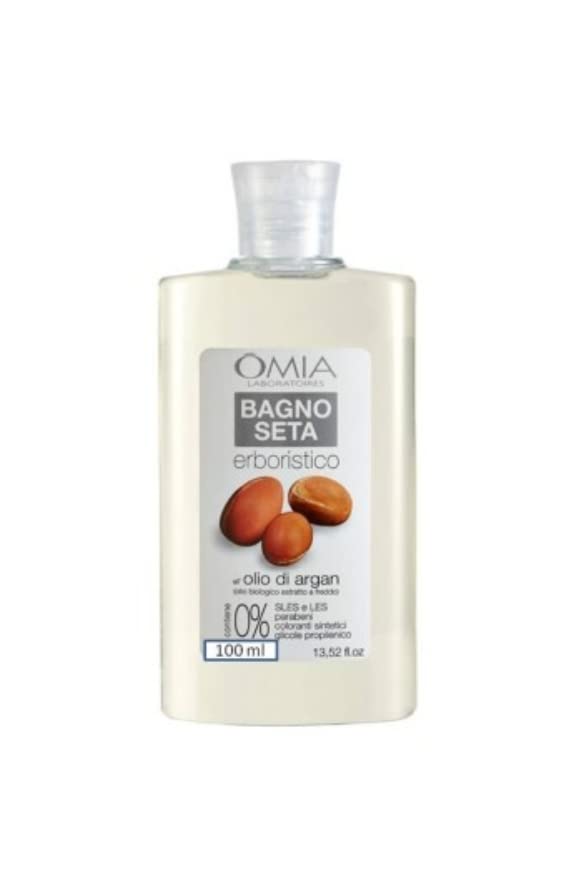 6 x OMIA Bagno Schiuma Olio Di Mandorla 400 Ml