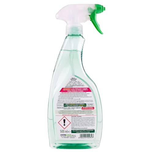 Winni's - Sgrassatore Spray Universale Multisuperficie Ipoallergenico, Azione Sgrassante e Pretrattante Contro le Macchie, con Materie Prime di Origine Vegetale, 500 ml