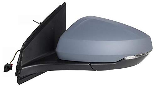 CG94 RETROVISORE MECC. C/FANALINO Sinistra [Lato Guida] per Auto: Polo - Calotta da VERNICIARE - 2PIN - Vetro ASF.