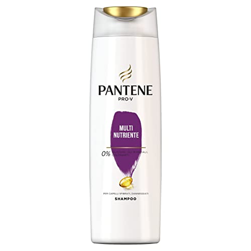 Pantene Pro-V Shampoo Per Capelli Danneggiati O Sfibrati Con Formula Antiossidanti E Lipidi