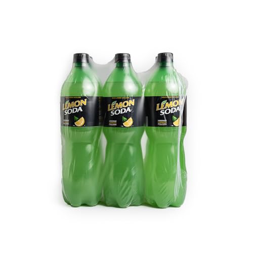Lemonsoda | Bevanda Gassata al Limone, 6 Bottiglie da 125 cl PET, L'originale Limonata Italiana con Succo di Limoni Siciliani, Senza Coloranti