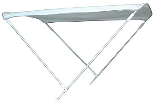 CAPOTTINA 2 Archi Pieghevole Colore Bianco Larghezza da 150 CM