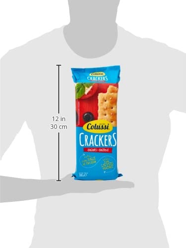 Colussi Crackers Salati - Sale salato da 500 g Kekse biscuits salted Cookies