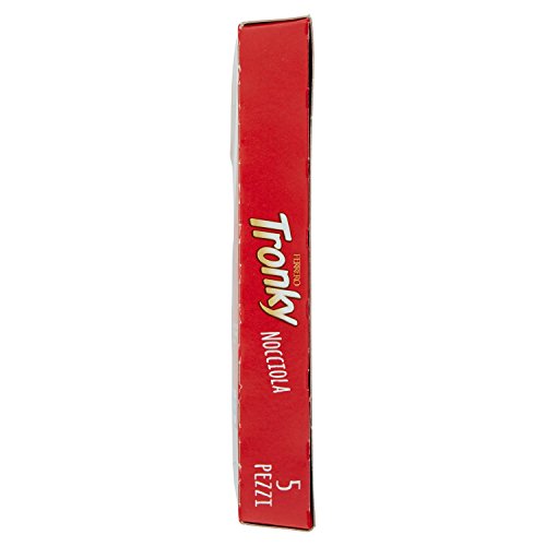 Kinder Ferrero Tronky Croccanti Wafer alla Nocciola - 10 confezioni da 5 barrette