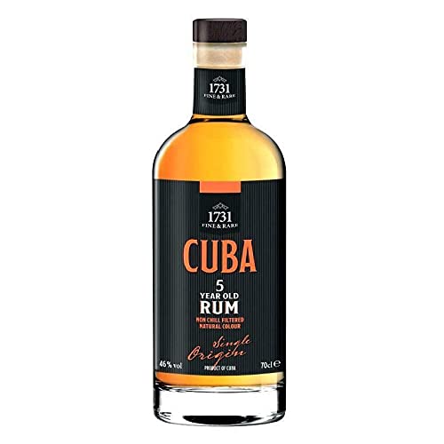 1731 FINE e RARE RUM CUBA 5 YEARS OLD 70 CL