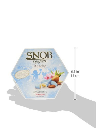 Crispo Confetti Snob Lieto Evento - Colore Celeste - 500 g