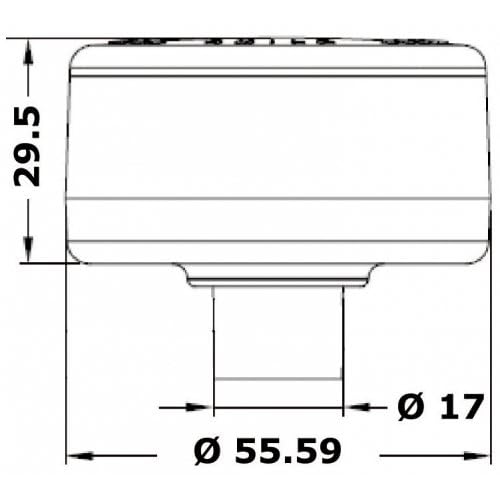 Osculati Anker topp luce LED | 10 cm