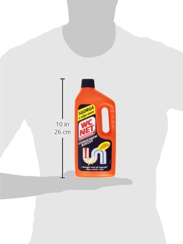 WC Net - Stura Scarichi Bloccati, con Agenti Salvatubi - 1000 ml parent