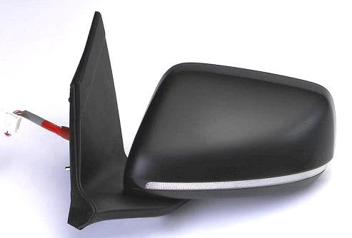 RETROVISORE ELETT. C/FAN. A LED Destro [Lato Passegero] Per Auto: CR-Z - CALOTTA DA VERNICIARE - 5 PIN - VETRO ASF.