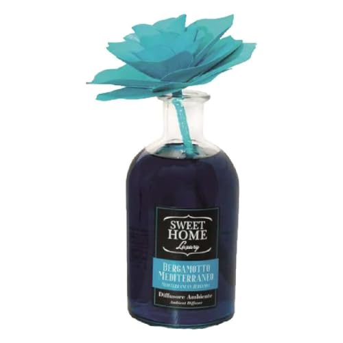 Sweet Home Luxury Profumatore Ambiente Con Fiore Bergamotto Mediterraneo 250ml