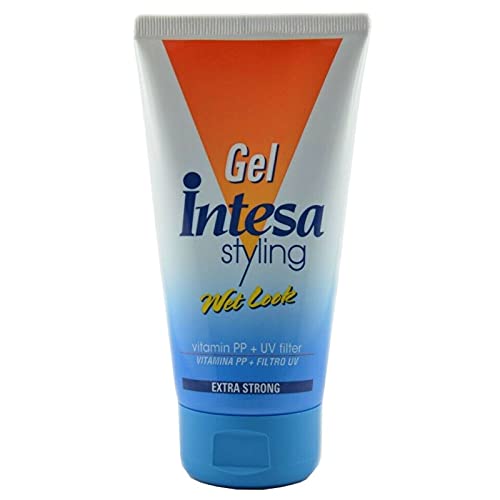 set. 3 pezzi Intesa Styling Gel Wet Look Extra Strong Capelli 150 ml