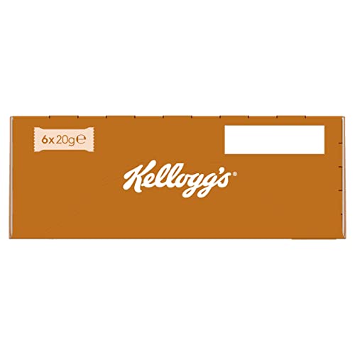 Kellog's Barrette di Cereali con Cioccolato, 6 x 20g