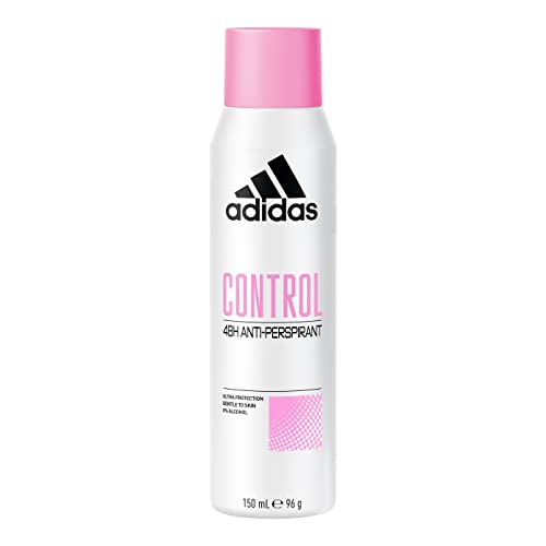 Adidas, Control Deodorante Spray Anti-traspirante Donna, 48 Ore di Protezione, Formula Vegana e Senza Alcol, 150ml