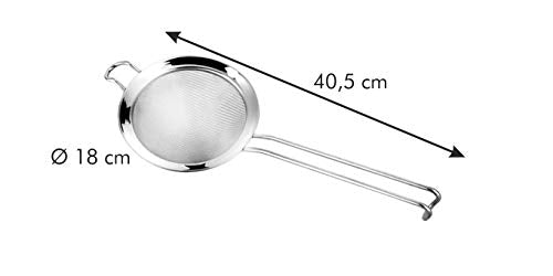 Tescoma 428352 Colino, Acciaio Inossidabile, Grigio, 18 cm