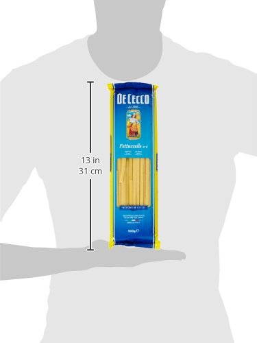 De Cecco Pasta Fettuccelle - 6 pezzi da 500 g [3 kg]