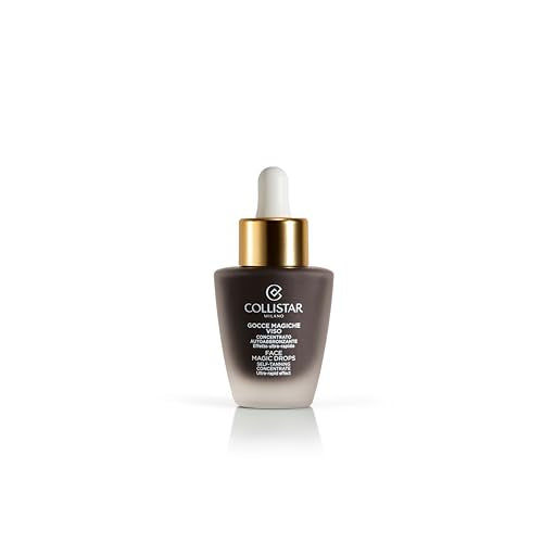 Collistar Gocce Magiche für das Gesicht, Selbstbräunungskonzentrat mit ultraschneller Wirkung, intensive, natürliche und strahlende Bräune in weniger als einer Stunde, ohne Flecken, 30 ml (1er Pack)