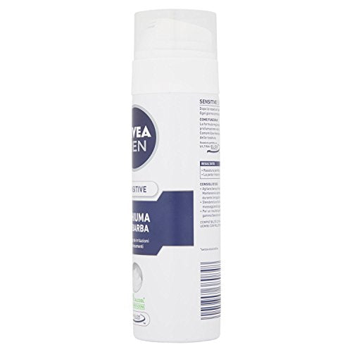 Nivea Formen Schiuma Barba Sensitive Schiuma 200Ml